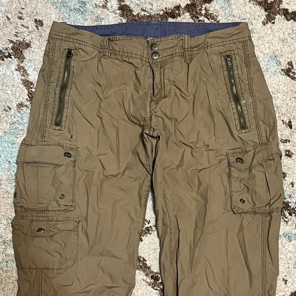 Athleta Multipocket Utility Cargo Pants Size 6t (… - image 3